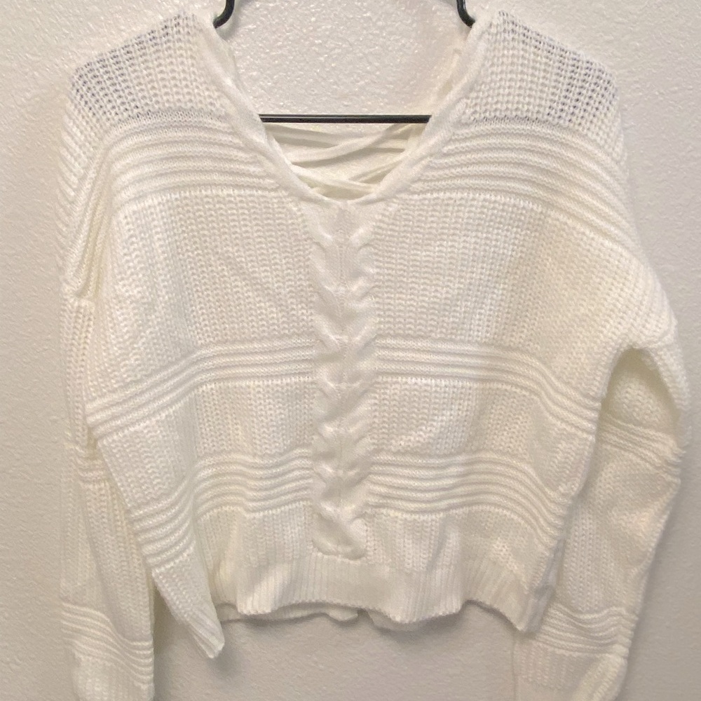 White sweater